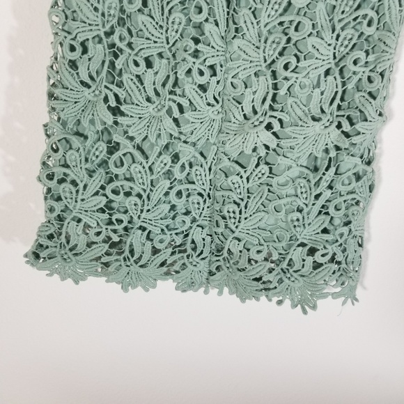 LULU's Romance Language Sage Backless Lace Dress - Picture 6 of 8